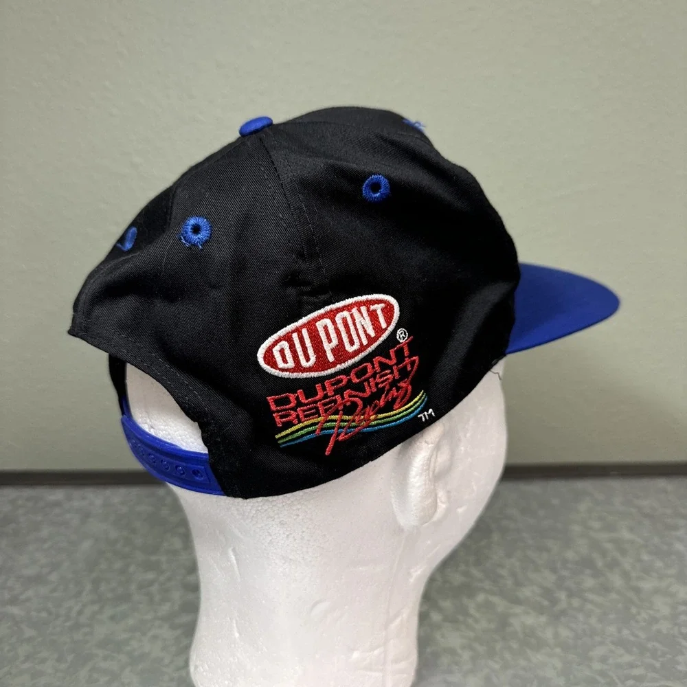 Vintage Chase Jeff Gordon Race Hat One Size Snapback Black Blue Competitors View